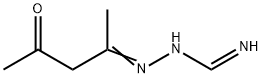 Methanimidic acid, (1-methyl-3-oxobutylidene)hydrazide (9CI) Structure