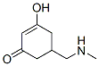 2-Cyclohexen-1-one, 3-hydroxy-5-[(methylamino)methyl]- (9CI) 구조식 이미지