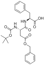 BOC-ASP(OBZL)-PHE-OH Structure