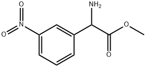 ALFA-AMINO-3-NITROBENZENEACTIC ACID METHYL ESTER Structure