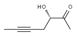5-Heptyn-2-one, 3-hydroxy-, (3S)- (9CI) 구조식 이미지