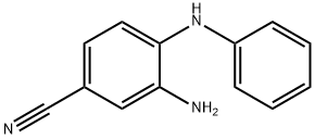3-AMino-4-(phenylaMino)benzonitrile 구조식 이미지