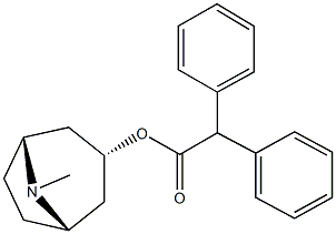 Diphenyltropine Structure