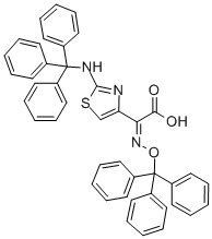 (Z)-2-(5-AMINO-1,2,4-THIADIAZOL-3-YL)-2-METHOXYIMINO ACETIC ACID 구조식 이미지