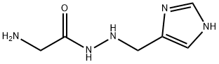 Glycine,  2-(1H-imidazol-4-ylmethyl)hydrazide  (9CI) 구조식 이미지