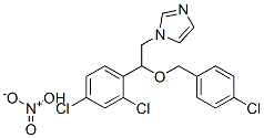 Econazole nitrate Structure