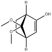 Bicyclo[2.2.1]hept-2-en-2-ol, 7,7-dimethoxy-, (1R,4S)- (9CI) Structure