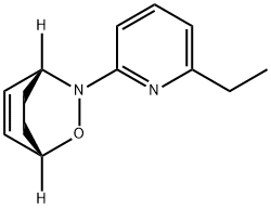 2-Oxa-3-azabicyclo[2.2.2]oct-5-ene,3-(6-ethyl-2-pyridinyl)-,(1S,4R)-(9CI) Structure