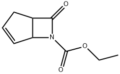6-Azabicyclo[3.2.0]hept-3-ene-6-carboxylic  acid,  7-oxo-,  ethyl  ester 구조식 이미지