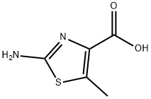 4-Thiazolecarboxylicacid,2-amino-5-methyl-(9CI) Structure