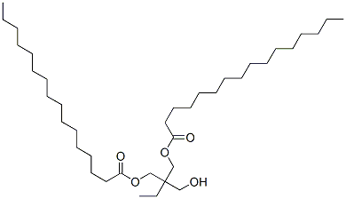2-ethyl-2-(hydroxymethyl)propane-1,3-diyl palmitate 구조식 이미지