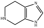4,5,6,7-TETRAHYDRO-1H-IMIDAZO[4,5-C]피리딘 구조식 이미지