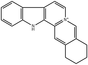 sempervirin 구조식 이미지