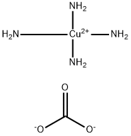 bis(tetraamminecopper) carbonatedihydroxide 구조식 이미지