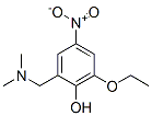 2-[(dimethylamino)methyl]-6-ethoxy-4-nitrophenol Structure