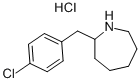 1H-아제핀,2-[(4-클로로페닐)메틸]헥사히드로-,히드로클로라이드 구조식 이미지