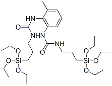 N,N''-(methylphenylene)bis[N'-[3-(triethoxysilyl)propyl]urea] 구조식 이미지