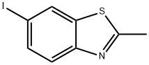 6-IODO-2-METHYL-1,3-BENZOTHIAZOLE 90 구조식 이미지