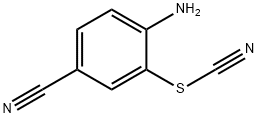 4-aMino-3-thiocyanatobenzonitrile 구조식 이미지