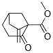 Bicyclo[3.2.1]octane-1-carboxylic acid, 7-methylene-2-oxo-, methyl ester (9CI) Structure