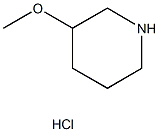 3-METHOXY-PIPERIDINE HYDROCHLORIDE Structure
