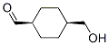 시클로헥산카르복스알데히드,4-(히드록시메틸)-,시스-(9CI) 구조식 이미지