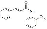 N-(2-Methoxyphenyl)-3-phenylpropenamide 구조식 이미지