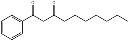 1-Phenyldecane-1,3-dione 구조식 이미지