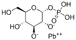 alpha-d-Glucopyranose, 1-(dihydrogen phosphate), lead salt 구조식 이미지