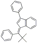 1H-Indene, 1-(2,2-dimethyl-1-phenylpropylidene)-3-phenyl- 구조식 이미지