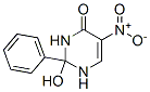 2,3-dihydro-2-hydroxy-5-nitro-2-phenyl-1H-pyrimidin-4-one Structure