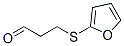 3-(2-furylthio)propionaldehyde Structure