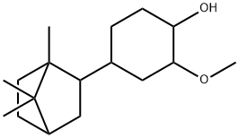 2-methoxy-4-(1,7,7-trimethylbicyclo[2.2.1]hept-2-yl)cyclohexan-1-ol 구조식 이미지