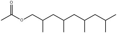 1-Nonanol,2,4,6,8-tetramethyl-,acetate 구조식 이미지