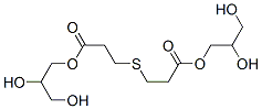 bis(2,3-dihydroxypropyl) 3,3'-thiobispropionate Structure