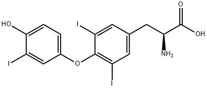 3,3',5-Triiodo-L-thyronine 구조식 이미지