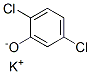 potassium 2,5-dichlorophenolate 구조식 이미지