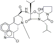 Chlorocriptine 구조식 이미지
