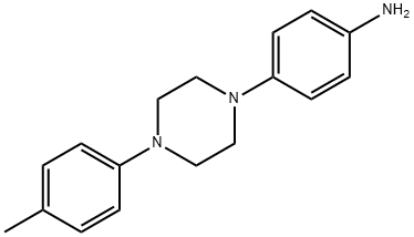 1-(4-METHYLPHENYL)-4-(4-AMINOPHENYL ) PIPERAZINE 구조식 이미지