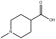 1-METHYL-PIPERIDINE-4-CARBOXYLIC ACID 구조식 이미지