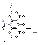 1,3,5-Tributoxy-2,4,6-trinitrobenzene 구조식 이미지