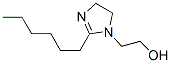 2-hexyl-4,5-dihydro-1H-imidazole-1-ethanol Structure