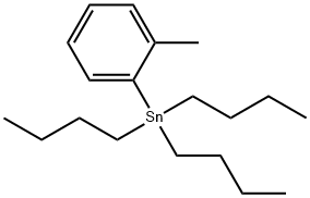 TRIBUTYL(2-METHYLPHENYL)STANNANE 구조식 이미지