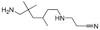 3-[(6-amino-3,5,5-trimethylhexyl)amino]propiononitrile Structure