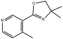 3-(4,4-диметил-4,5-дигидро-1,3-оксазол-2-ил)-4-метилпиридин структурированное изображение