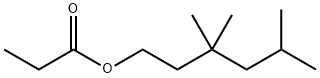 3,3,5-trimethylhexyl propionate Structure