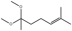 6,6-dimethoxy-2-methylhept-2-ene 구조식 이미지