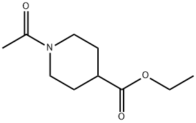ethyl 1-acetylpiperidine-4-carboxylate 구조식 이미지