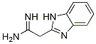 1H-Benzimidazole-2-ethanimidamide(9CI) 구조식 이미지
