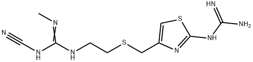 TIOTIDINE 구조식 이미지